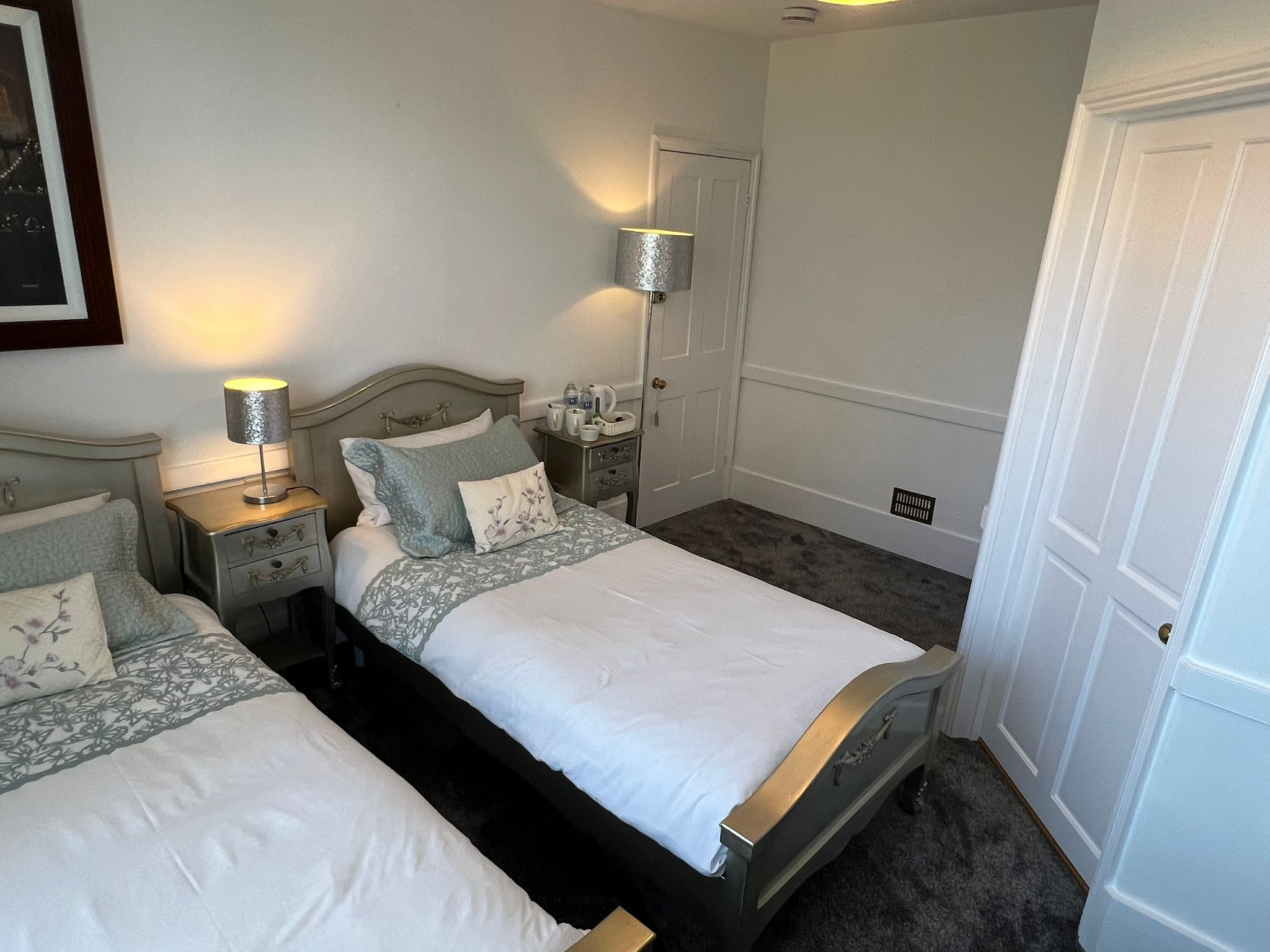 Twin Room — wardrobe and window
